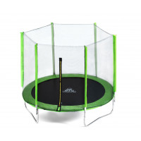 Батут DFC Trampoline Fitness 12ft наружн.сетка (366см) 12FT-TR-LG светло-зеленый