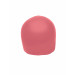 Шапочка для плавания Atemi light silicone cap Bright red FLSC1R красный 75_75