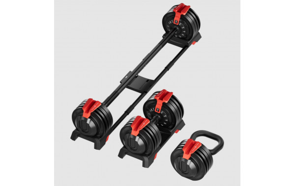 Штанга регулируемая многофункциональная 3 в 1, XCROSS 24кг Oxygen Fitness XCROSS_3IN1_24 600_380