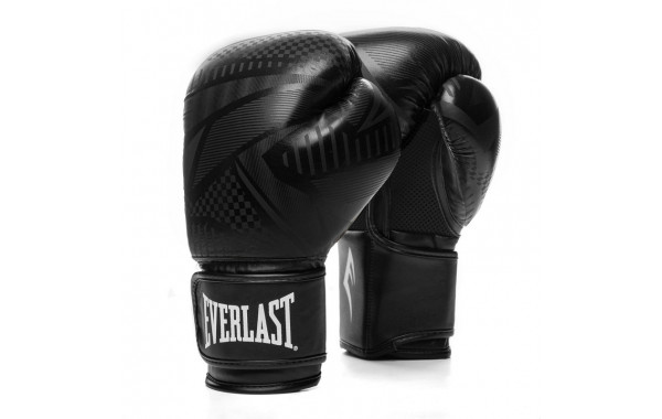 Перчатки тренировочные Everlast Spark 12oz черн/гео. 600_380