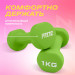 Гантель для аэробики неопреновая 1 кг PRCTZ NEOPRENE DUMBBELL PS7075 75_75