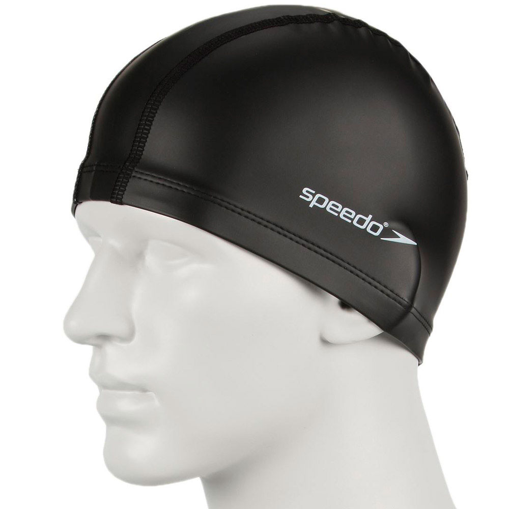 Шапочка для плавания взрослая Speedo Pace Cap, 8-72064000, черный 1000_1000