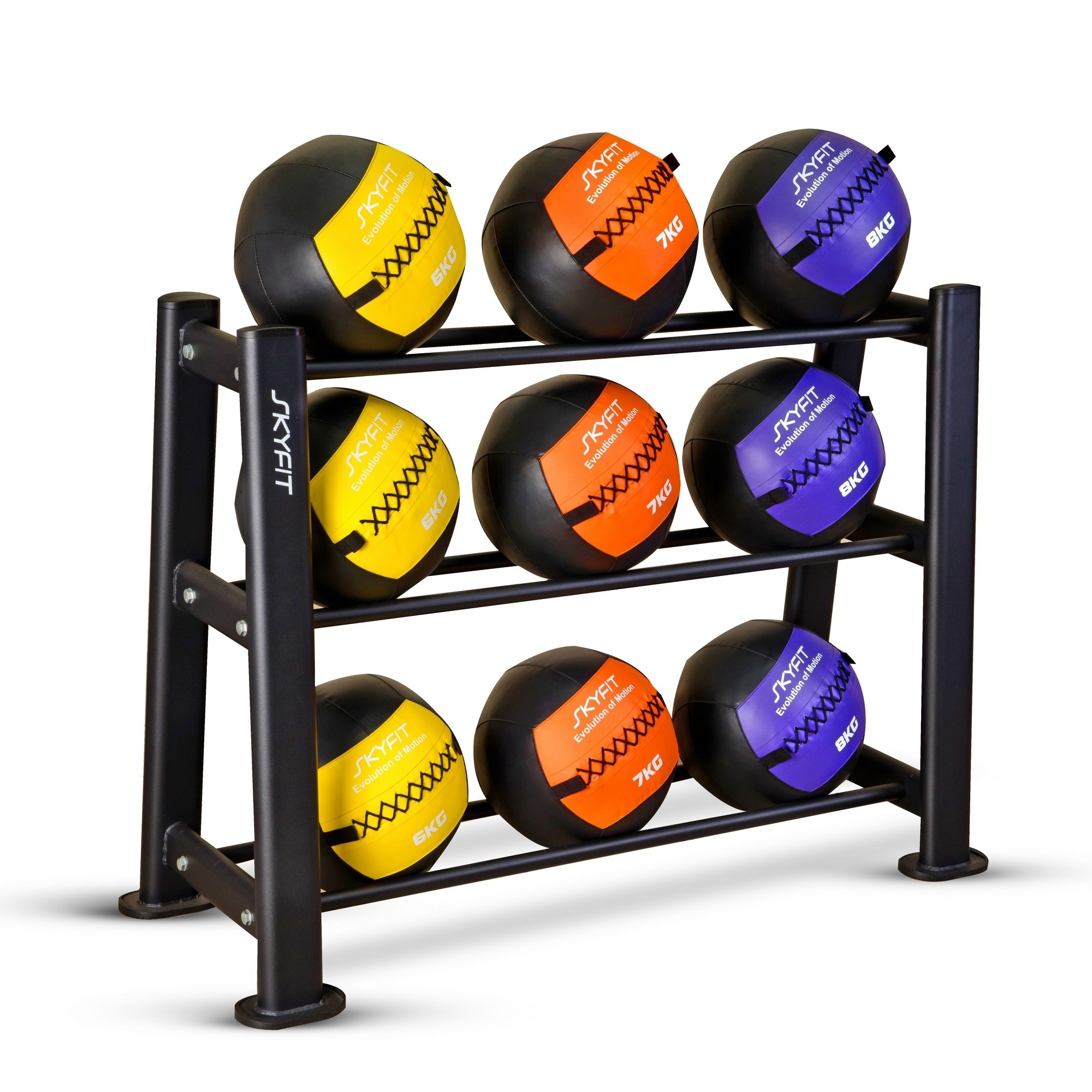 Стойка для тренировочных мячей SkyFit Wall Ball Original SF-RK-WB 2000_2000