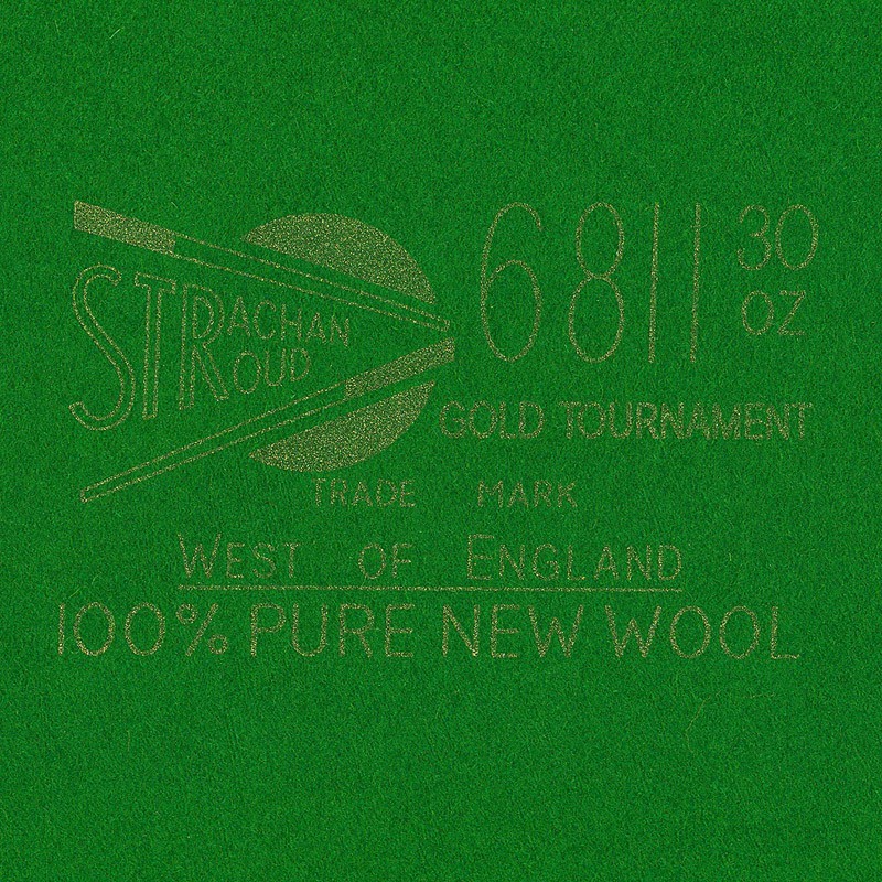 Сукно Milliken Strachan Snooker 6811 Tournament 30oz 193см 06862 Olive Green 800_800