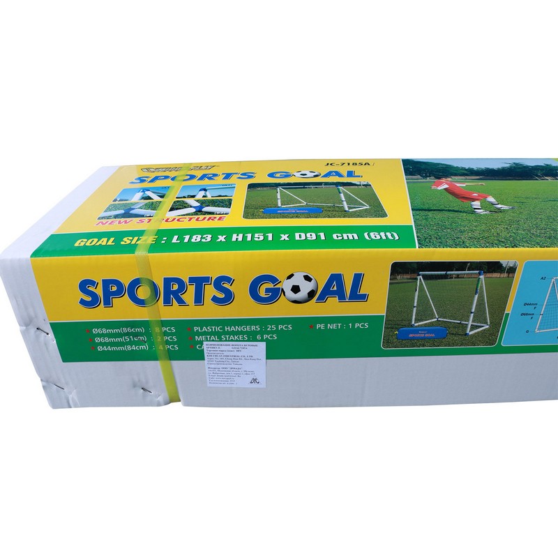 Ворота игровые DFC 6ft пластик GOAL7185A 800_800