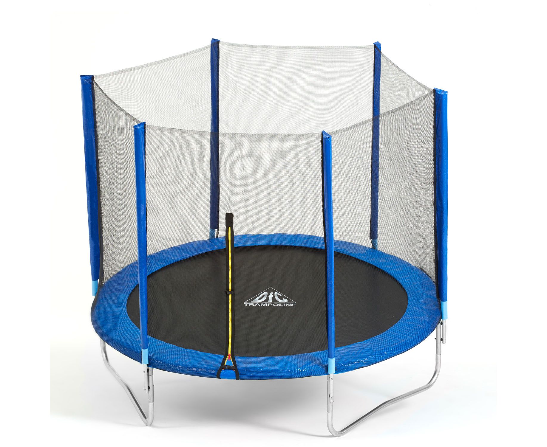 Батут DFC Trampoline Fitness 8ft наружн.сетка (244см) 8FT-TR-B синий 1834_1500