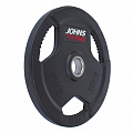 Диск обрезиненный 15кг Johns 91010 -15В черный 120_120